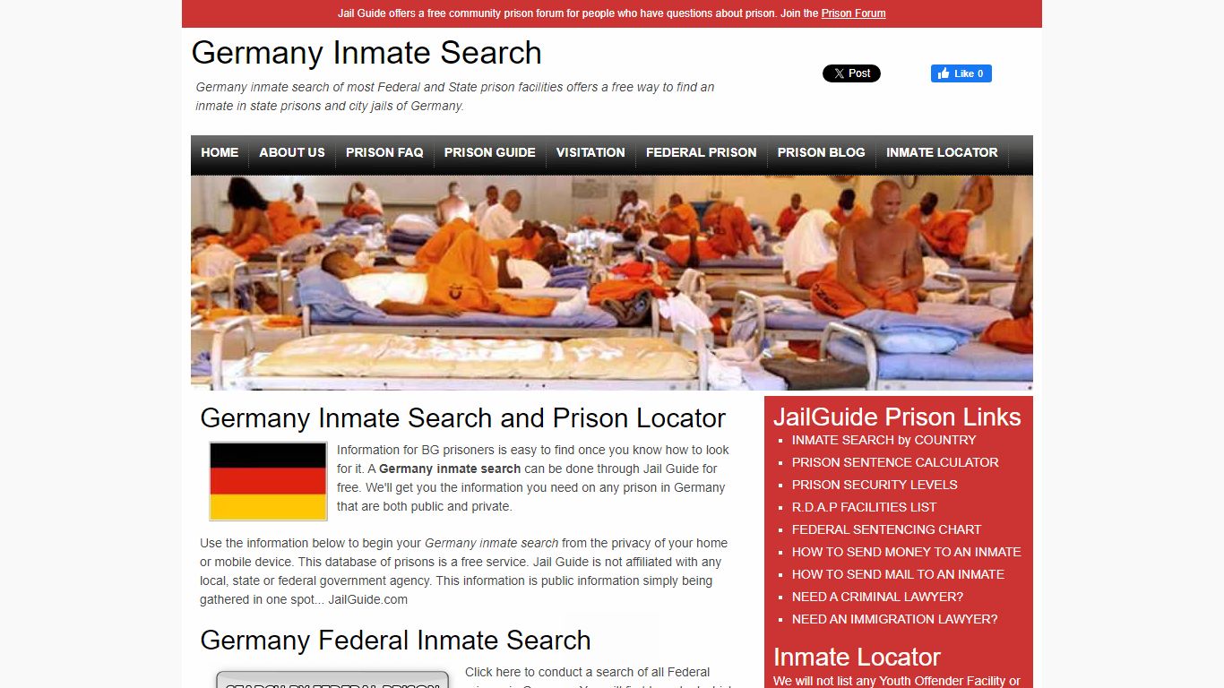 Germany Inmate Search and Prison Lookup - Jail Guide